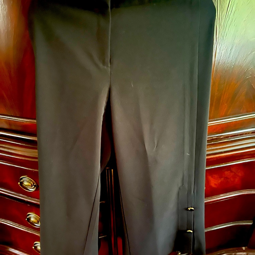 Ann Taylor Cropped Wide Leg Dress Pants